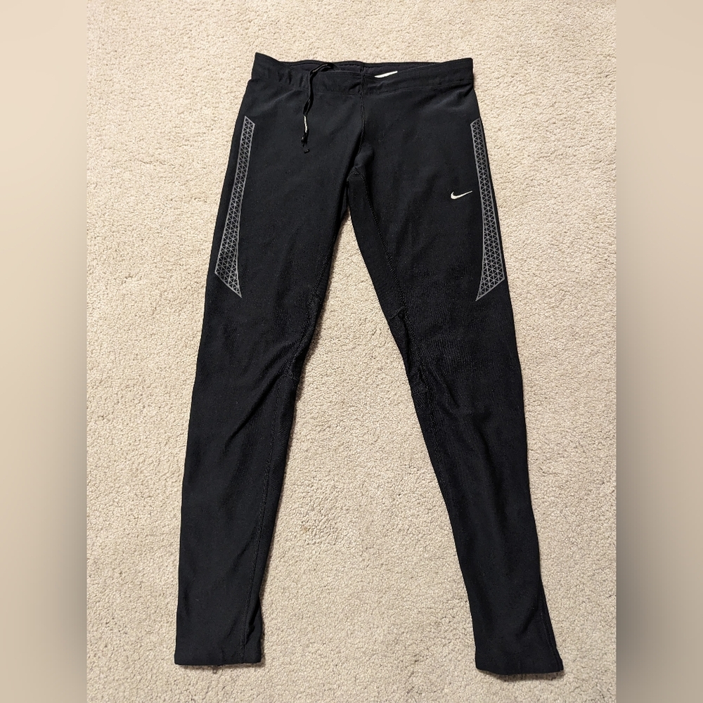 Nike Dri-Fit Running Pants. Black. Women's Size M